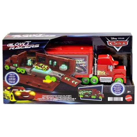 Disney Pixar's Cars Glow Racers Transforming Mack Playset | Smyths Toys Ireland