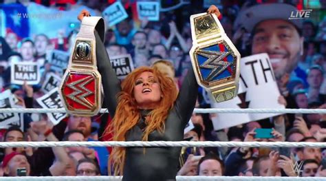 WrestleMania 35: Becky Lynch wins first-ever women's WrestleMania main ...