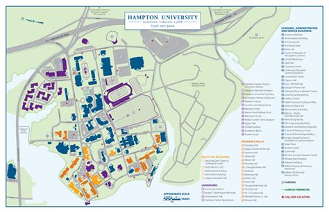 Campus Map – Hampton University Athletics