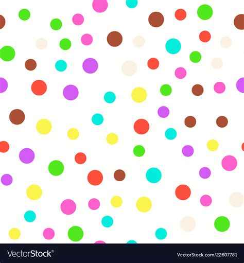 Multi-colored circles on a white background Vector Image