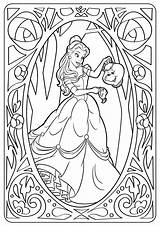 Bell Princess Coloring Pages Printable sketch template