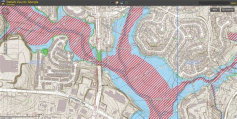 Flood Maps, FIRM and FIS | DeKalb County, GA | Flood map, Flood, Flood insurance