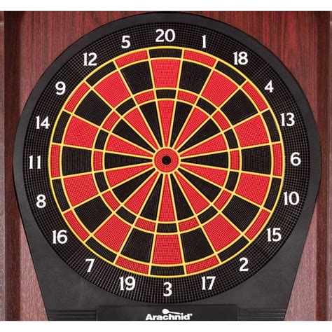 Arachnid Cricket Pro 800 Electronic Dartboard with Arcade Cabinet ...