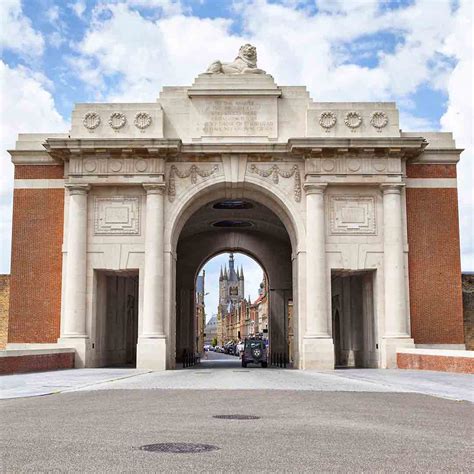 Menin Gate & The Last Post Ceremony for School Trips to Battleifields - Ypres & Somme