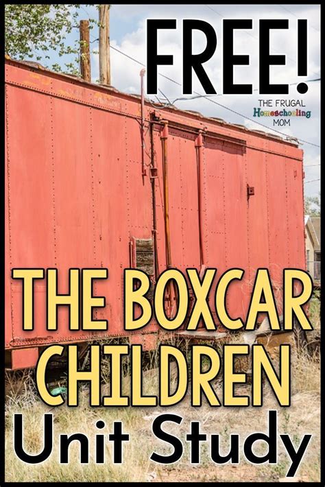 FREE Boxcar Children Activities for Unit Study | Boxcar children, Study ...