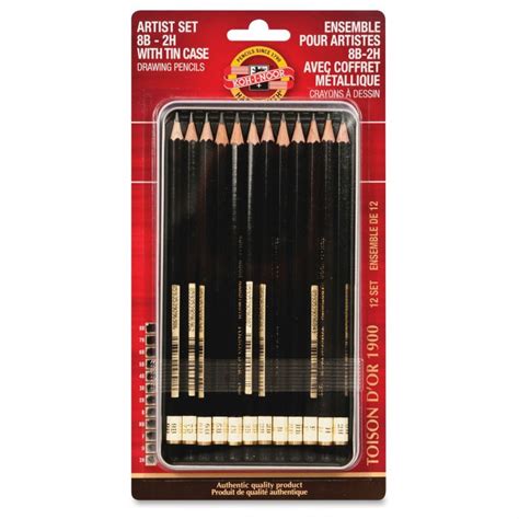 8B-2H Drawing Pencils Artist Set - LD Products