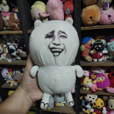 White Laughing Meme Plush | Shopee Philippines