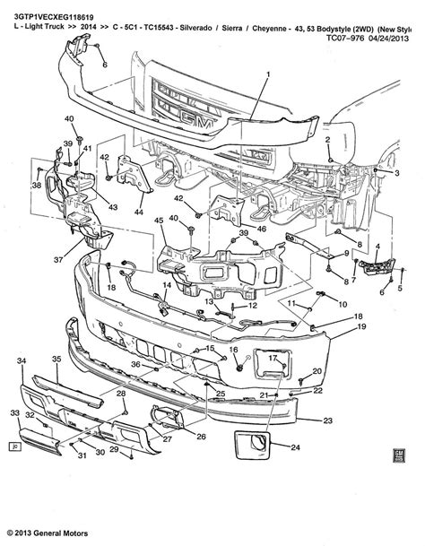 Chevy Silverado 1500 Parts Diagram