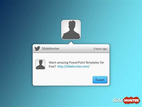 Free Twitter PowerPoint Template