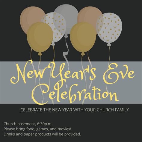 New Year's Eve Celebration - Alert Covenant Church