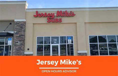 Jersey Mike's Hours: Opening, Closing & Holidays Hours | February 2024