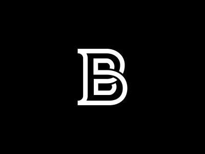 B Logo Design by Dalius Stuoka on Dribbble