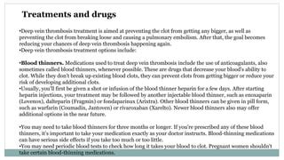 DEEP VEIN THROMBOSIS | PPT