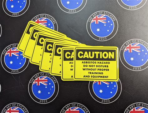 220714-custom-printed-contour-cut-die-cut-caution-asbestos-vinyl ...