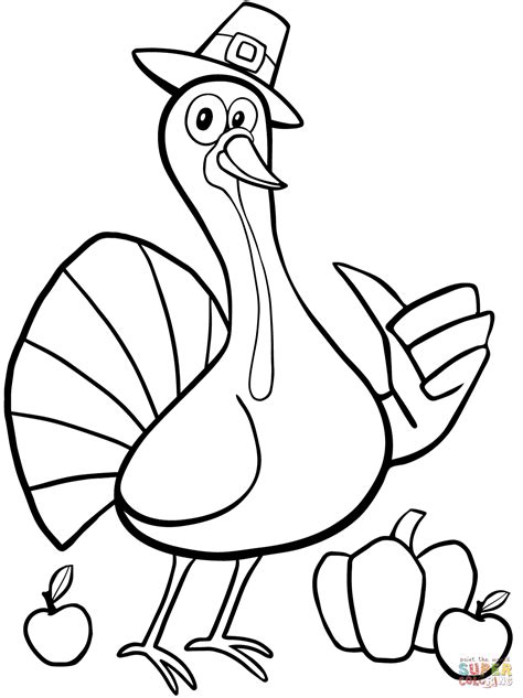 Free Printable Turkey Coloring Pages