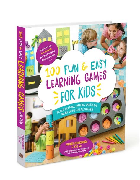 100 Fun & Easy Learning Games for Kids Book Review #ReadYourWorld