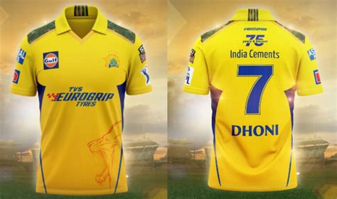 IPL 2022: WATCH – CSK unveil their jersey with new sponsor for upcoming ...