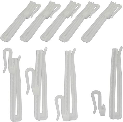 Amazon.com: 30 pcs Adjustable Curtain Hooks for Drapes Depth Pinch ...