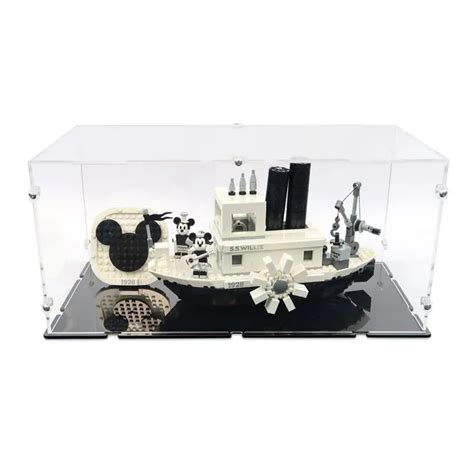 Acrylic Display Case for LEGO Steamboat Willie | iDisplayit