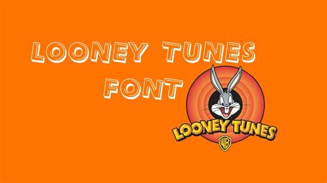 Looney Tunes Font Free Download