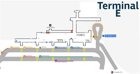 Logan Airport Map Terminal E - Fayre Jenilee