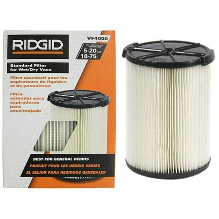 Ridgid Standard Wet/dry Vac Filter Vf4000 - Walmart.com - Walmart.com