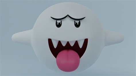 3D file Boo (Mario) 🐢・3D printable model to download・Cults