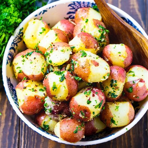 Buttered Parsley Potatoes - Spicy Southern Kitchen