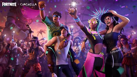 Fortnite x Coachella Presents Festival-Themed Skins & More