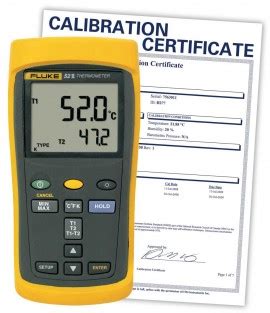 Fluke 52-II-NIST Dual Input Digital Thermometer,