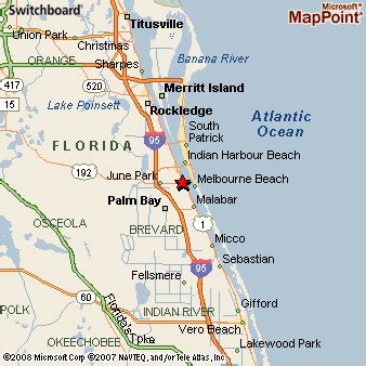 Where is Melbourne, Florida? see area map & more