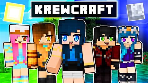 Our first day in Krewcraft! - YouTube