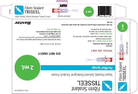 Tisseel Fibrin Sealant: Package Insert - Drugs.com