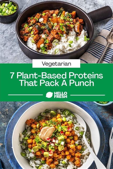 7 Plant-Based Proteins That Pack A Punch | HelloFresh Magazine in 2021 | Plant based protein ...