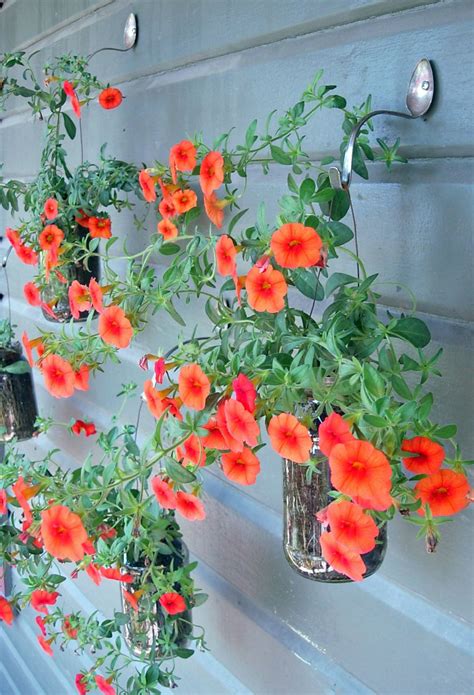 Hanging Jars with Spoon Hangers from hutch studio. Fun DIY project! Garden And Yard, Garden Art ...