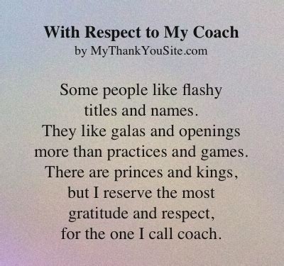 Thank You Coach Quotes Inspirational. QuotesGram