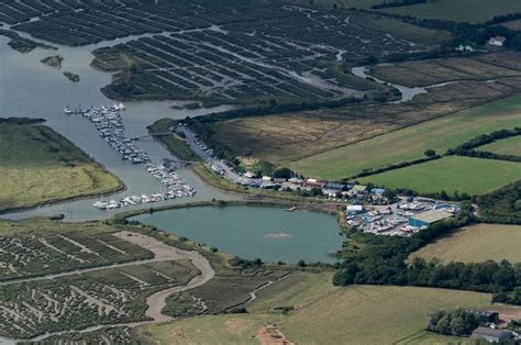 Fambridge Yacht Haven Marina - Kent UK aerial | Aerial, Aerial images ...