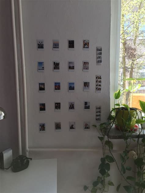 Polaroid wall | Polaroid wall, Photo wall, Wall