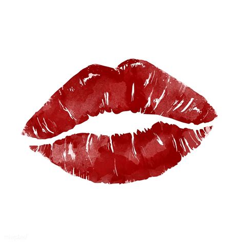 Pinup style lip print | free image by rawpixel.com | Kiss tattoos, Lip ...