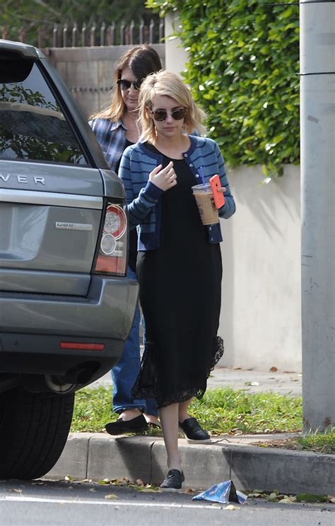 EMMA ROBERTS and Her Mom Out in Los Angeles - HawtCelebs