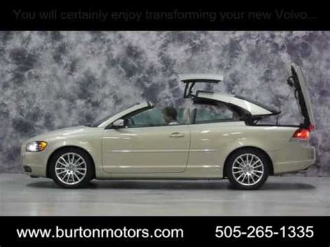 2007 Volvo C70 T5 Convertible - See the Retractable Hard Top In Action! - YouTube