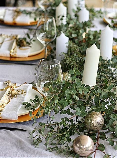 Christmas Table Setting - Inspired Space - The Builder's Wife