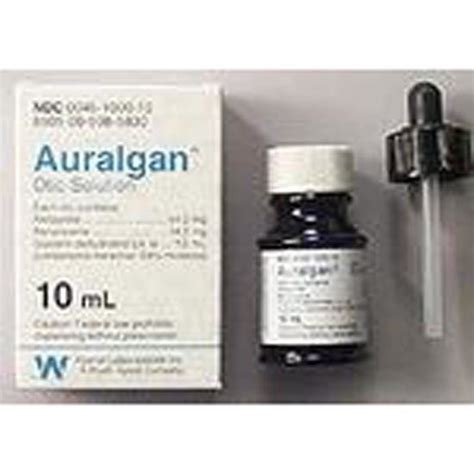 Auralgan, Otic Solution, 14mL Bottle, Each | McGuff Medical Products