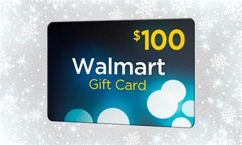 Get a $100 Walmart Gift Card