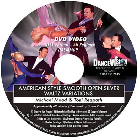 American Smooth – Open Silver Waltz Variations – Nice Dancing