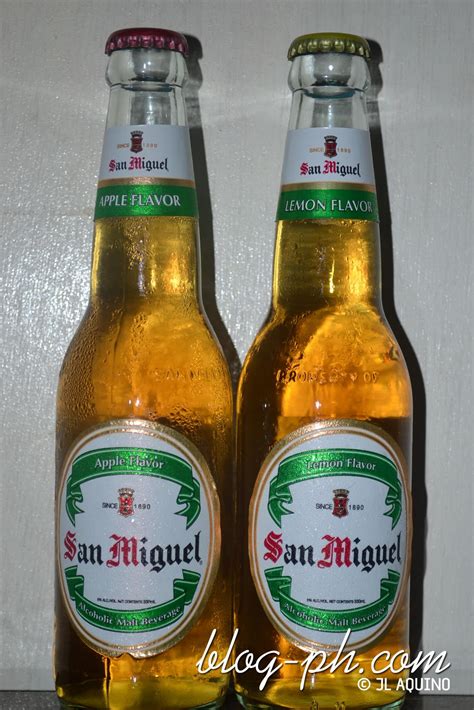 San Miguel Malt Beverages: San Miguel Beers With Apple & Lemon! | BLOG-PH.com — Top Philippines ...