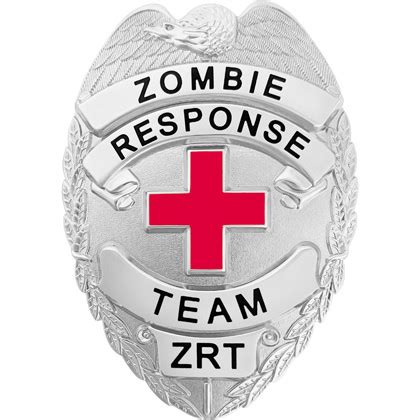 Zombie Response Team Badge - Cosplay Costume - Agent Gear USA