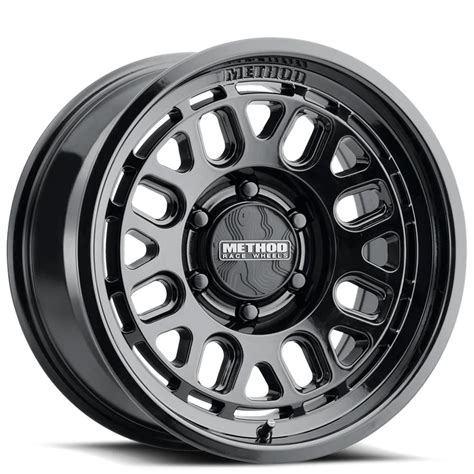 18" Method Wheels 321 Gloss Black Off-Road Rims #MD139-2