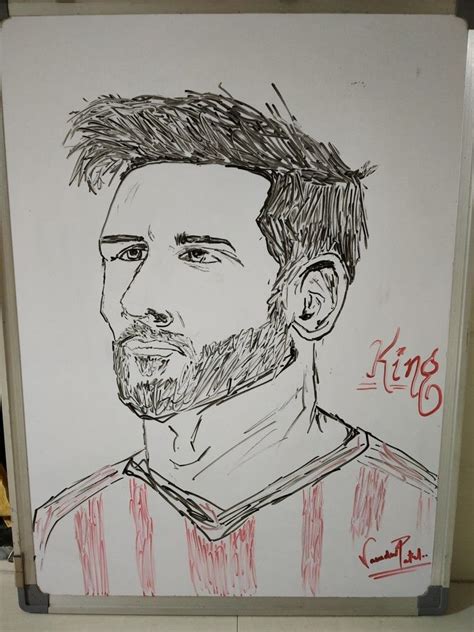 My Drawing Of The Goat Lionel Messi Barca | Images and Photos finder