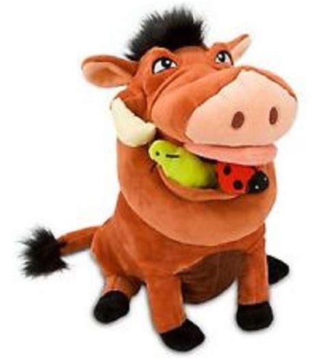 PUMBAA/PUMBA Warthog with Bugs Lion Guard Plush 16" Disney Store - NWT | #1850668007